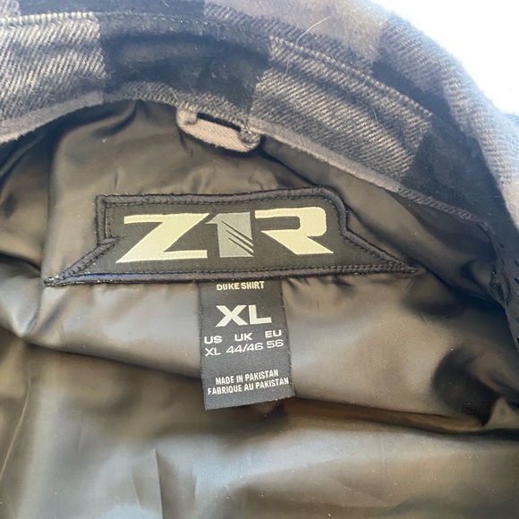 Mens Z1R flannel riding jacket - Picture 3 of 4